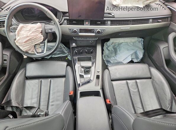 WAUFACF55PA040393 2023 AUDI A5 Gray Dashboard view