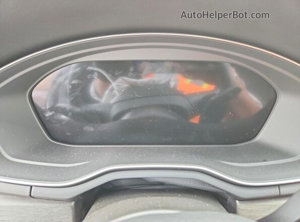 WAUFACF55PA040393 2023 AUDI A5 Gray Instrument cluster view