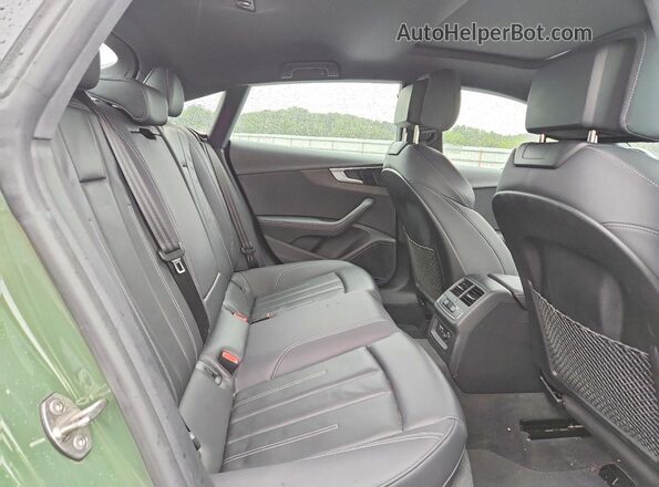 WAUFACF56RA019958 2024 AUDI A5 Green Հետևի նստատեղերի տեսք