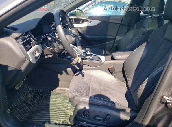 WAUFACF57PA024275 2023 AUDI A5 Charcoal Вид салону спереду