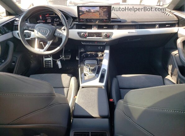 WAUFACF57PA024275 2023 AUDI A5 Charcoal Вид панелі приладів