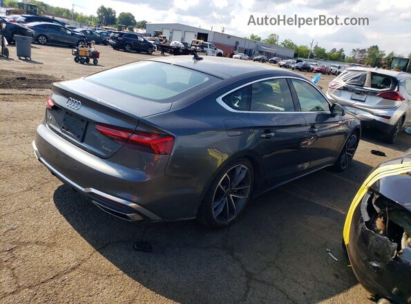 WAUFACF57PA024275 2023 AUDI A5 Charcoal Задня права чверть