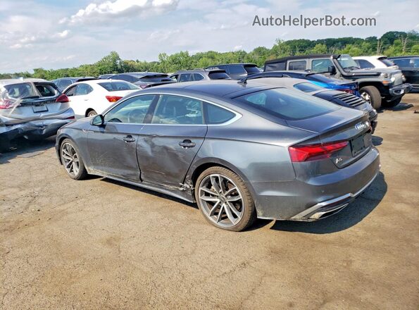 WAUFACF57PA024275 2023 AUDI A5 Charcoal Задня ліва чверть