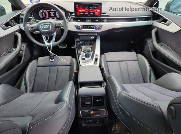 WAUFACF57RA120331 2024 AUDI A5 Black Вид панелі приладів