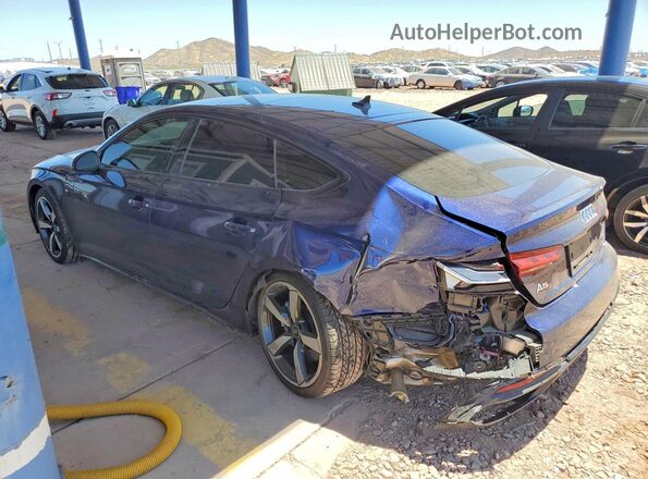 WAUFACF57SA001653 2025 AUDI A5 Blue Հետևի ձախ