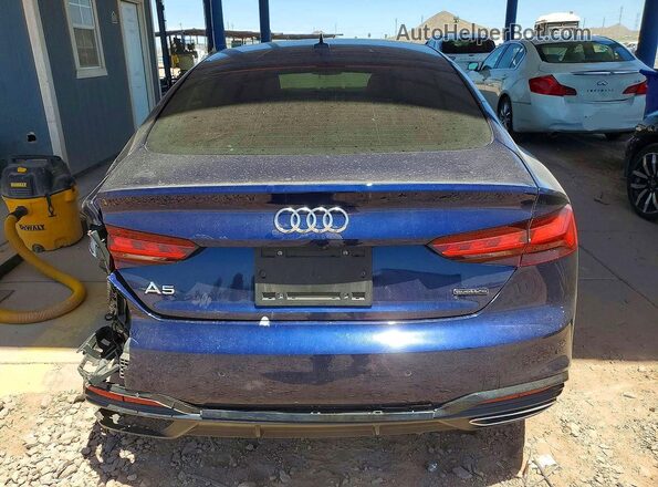 WAUFACF57SA001653 2025 AUDI A5 Blue Հետևի տեսք