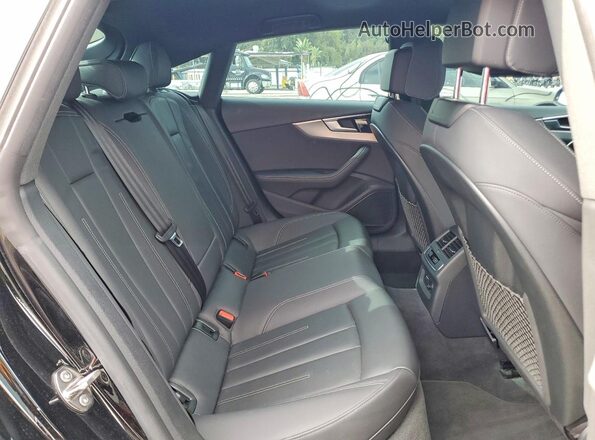 WAUFACF58MA045549 2021 AUDI A5 Black Հետևի նստատեղերի տեսք