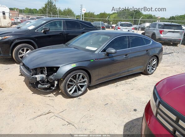 WAUFACF58MA049259 2021 AUDI OTHER Gray წინა მარცხენა ხედი სამი მეოთხედიდან