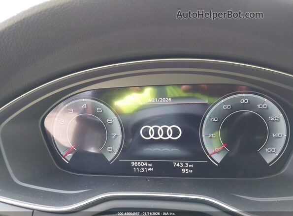 WAUFACF58MA049259 2021 AUDI OTHER Gray უკანა სავარძლების ხედი