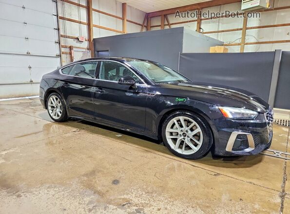 WAUFACF58RA054551 2024 AUDI A5 Black Передня права чверть