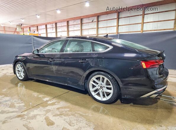 WAUFACF58RA054551 2024 AUDI A5 Black Задня ліва чверть