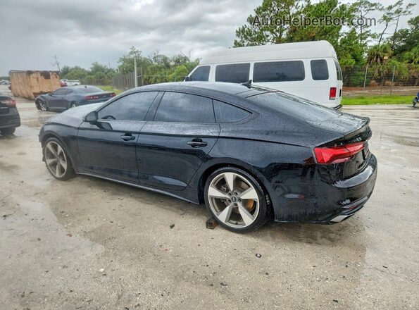 WAUFACF59MA062912 2021 AUDI A5 Черный Задняя левая четверть