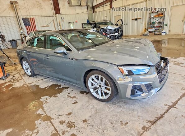 WAUFACF59RA009814 2024 AUDI A5 Gray Передня права чверть