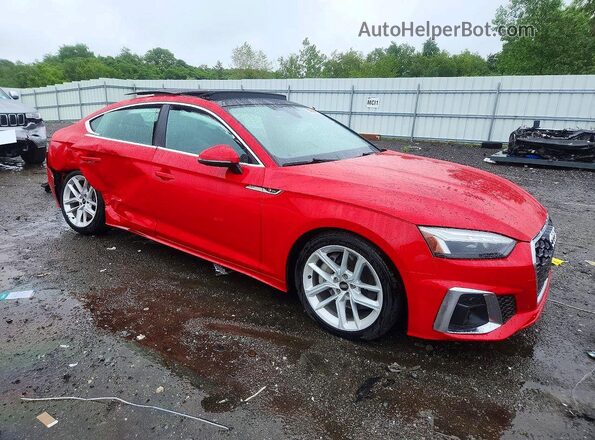 WAUFACF59RA014477 2024 AUDI A5 Red Przód prawy