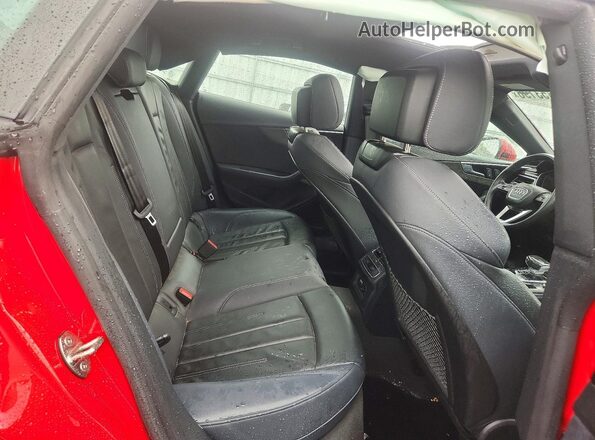 WAUFACF59RA014477 2024 AUDI A5 Red Widok tylnych siedzeń