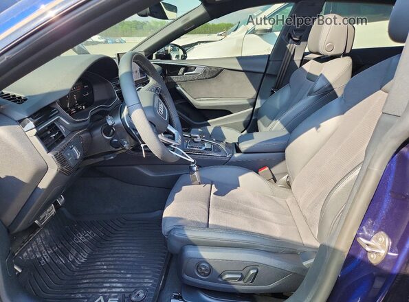 WAUFACF59SA018146 2025 AUDI A5 Blue Вид салону спереду