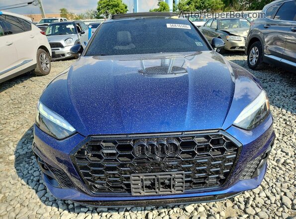 WAUFACF59SA018146 2025 AUDI A5 Blue Вид спереду