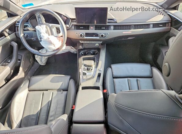 WAUFACF5XRA077121 2024 AUDI A5 Blue Vista del salpicadero
