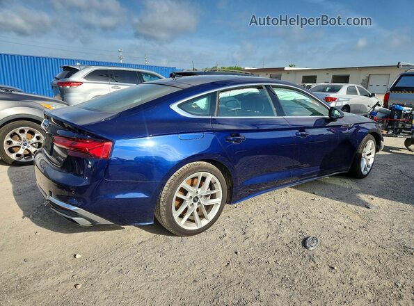 WAUFACF5XRA077121 2024 AUDI A5 Blue Trasero derecho