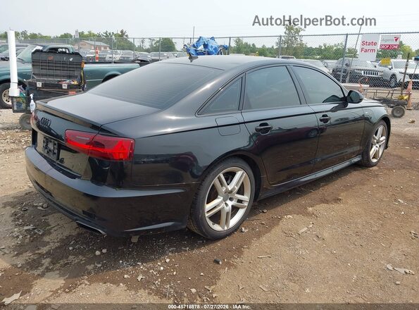 WAUFFAFC2GN186425 2016 AUDI A6 Black Tył prawy