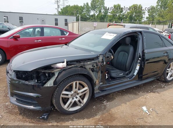 WAUFFAFC2GN186425 2016 AUDI A6 Black Widok z przodu
