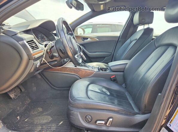 WAUFFAFC2GN195142 2016 AUDI A6 Black Սալոնի դիմացի տեսք