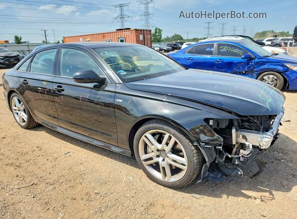 WAUFFAFC2GN195142 2016 AUDI A6 Black Առջևի աջ