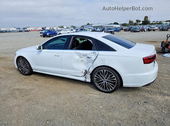 WAUFFAFC5GN007147 2016 AUDI A6 White Tył lewy