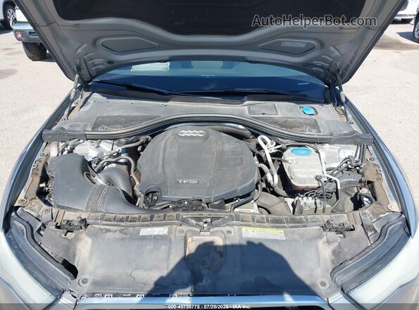 WAUFFAFC7GN103054 2016 AUDI A6 Silver Rear view