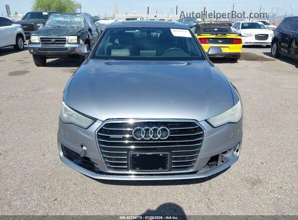 WAUFFAFC7GN103054 2016 AUDI A6 Silver Instrument cluster view