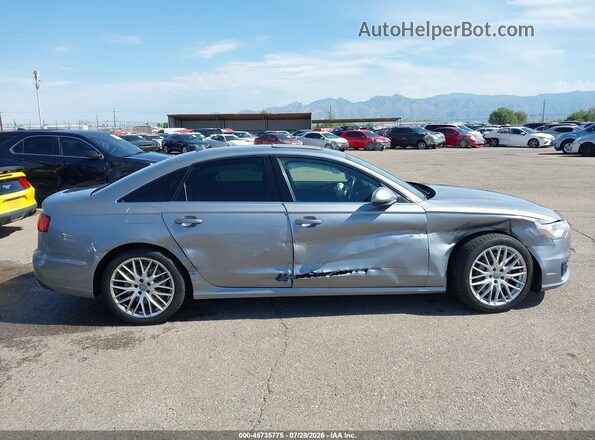 WAUFFAFC7GN103054 2016 AUDI A6 Silver Rear interior view