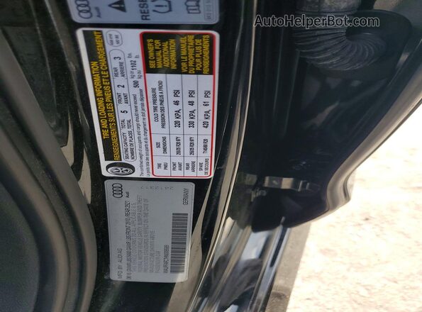WAUFFAFC7HN008589 2017 AUDI S6 Black ძრავის განყოფილების ხედი