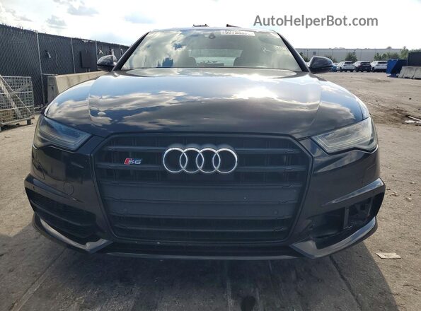 WAUFFAFC7HN008589 2017 AUDI S6 Black წინა ხედი