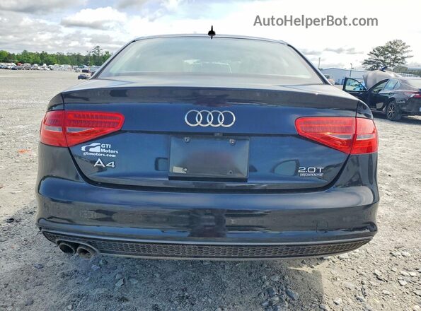 WAUFFAFL0GN015849 2016 AUDI A4 Black უკანა ხედი