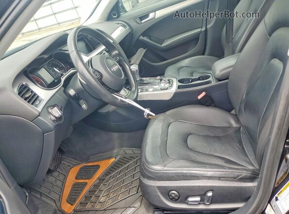WAUFFAFL0GN015849 2016 AUDI A4 Black წინა სალონის ხედი