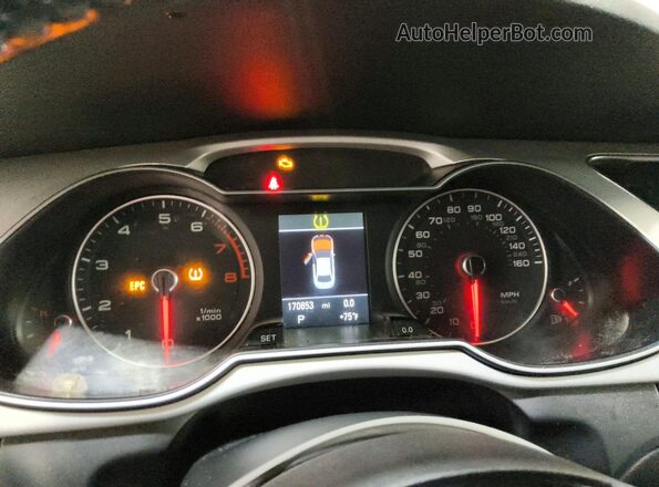 WAUFFAFL2GN007185 2016 AUDI A4 White Սարքավորումների վահանակի տեսք