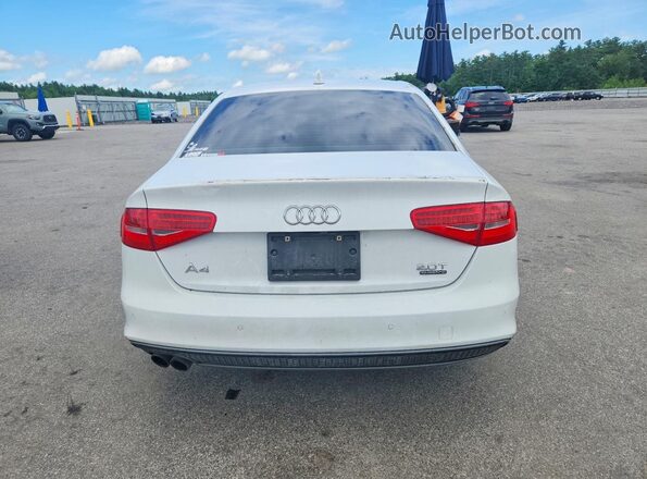 WAUFFAFL3GN016316 2016 AUDI A4 White Հետևի տեսք