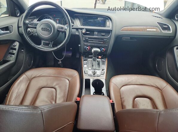WAUFFAFL3GN016316 2016 AUDI A4 White Առջևի վահանակի տեսք