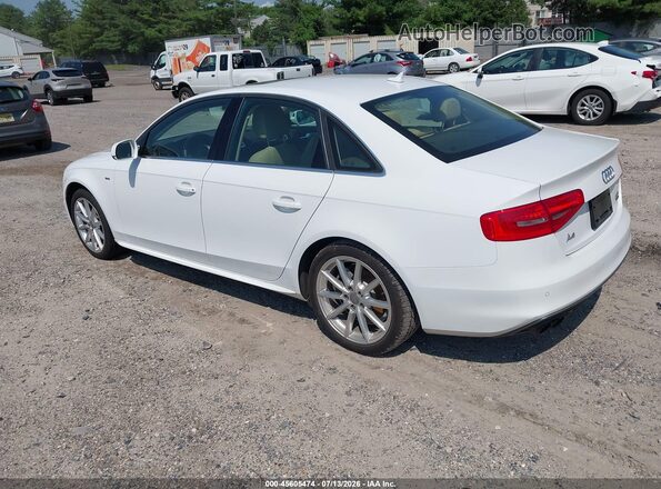 WAUFFAFL4GN006295 2016 AUDI A4 White Trasero izquierdo