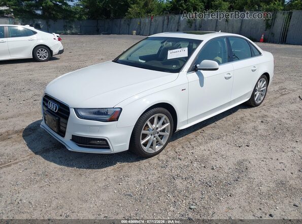 WAUFFAFL4GN006295 2016 AUDI A4 White Vista tres cuartos delantera izquierda