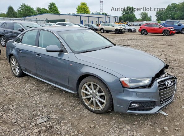 WAUFFAFL5GN010792 2016 AUDI A4 Gray Delantero derecho