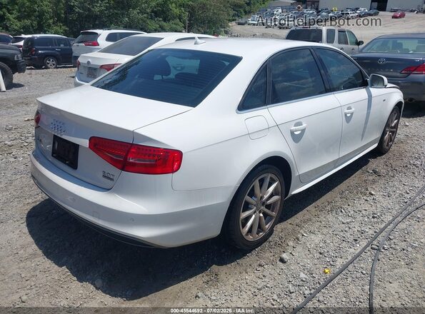 WAUFFAFL7GN002712 2016 AUDI A4 White Tył prawy