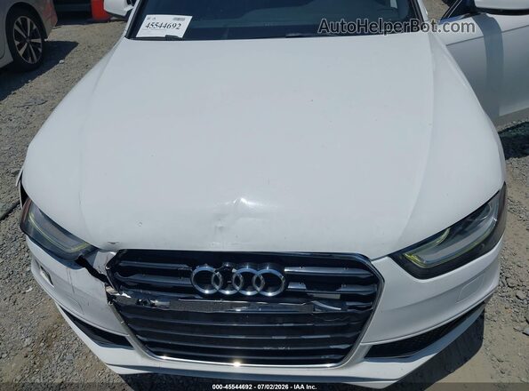 WAUFFAFL7GN002712 2016 AUDI A4 White Widok z tyłu