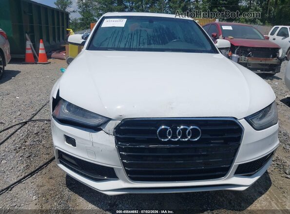 WAUFFAFL7GN002712 2016 AUDI A4 White Widok zestawu wskaźników
