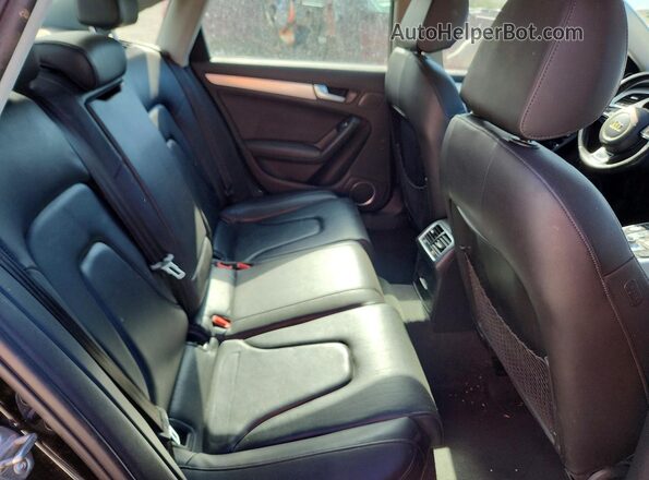 WAUFFAFLXGN000971 2016 AUDI A4 Black Rear seats view