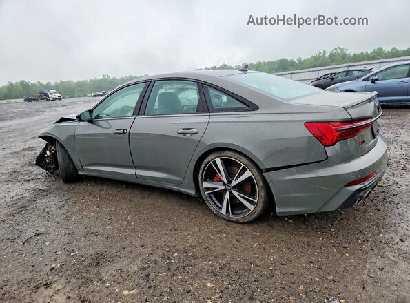 WAUFFBF2XNN020051 2022 AUDI S6 Silver Rear left