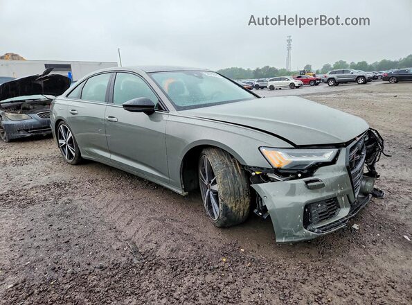 WAUFFBF2XNN020051 2022 AUDI S6 Silver Front right