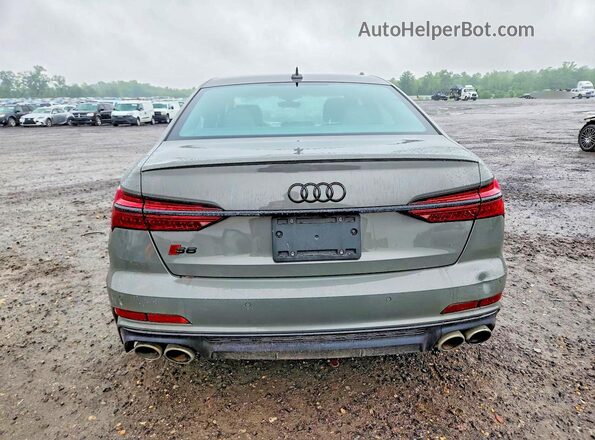 WAUFFBF2XNN020051 2022 AUDI S6 Silver Rear view