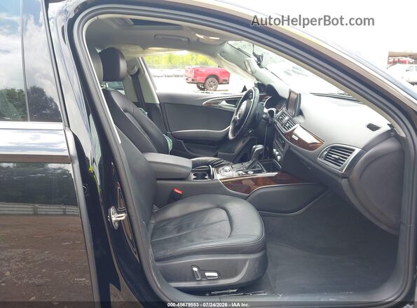 WAUFGAFC2GN005806 2016 AUDI A6 Черный Вид салона спереди