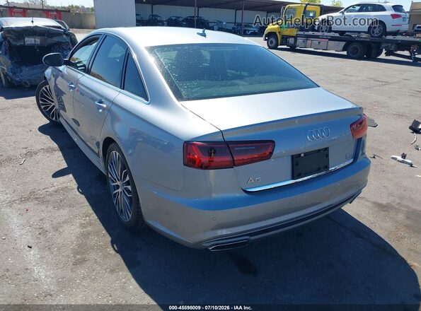 WAUFGAFC3GN075881 2016 AUDI A6 Silver Trasero izquierdo
